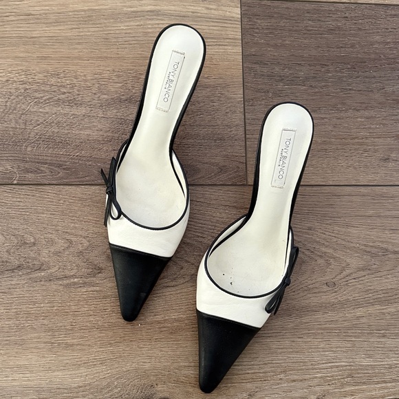 Tony Bianco Shirley pointed cap toe mule - Picture 2 of 5